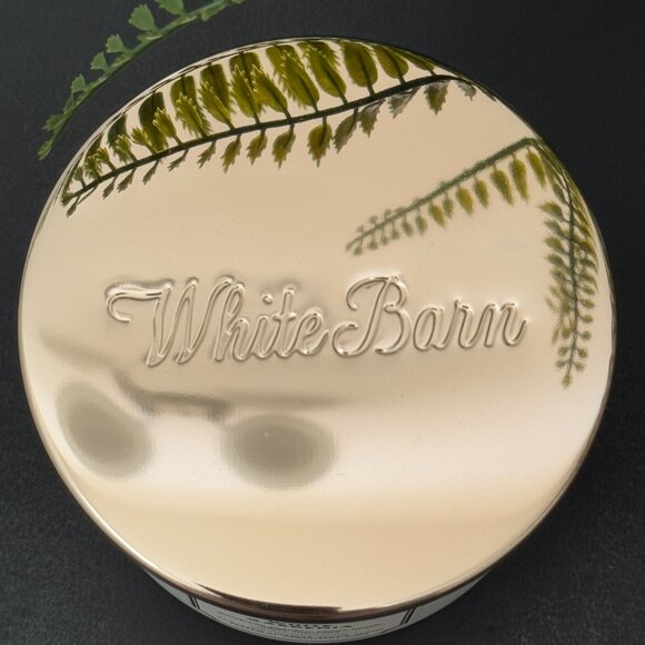 BBW White Gardenia White Barn Bath & Body Works 3 Wick Candle - Picture 8 of 10